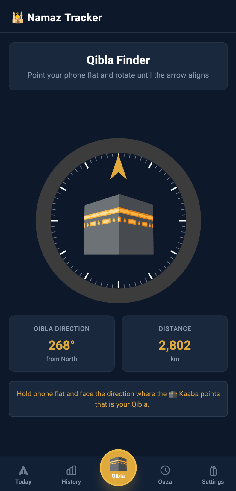 Qibla Finder